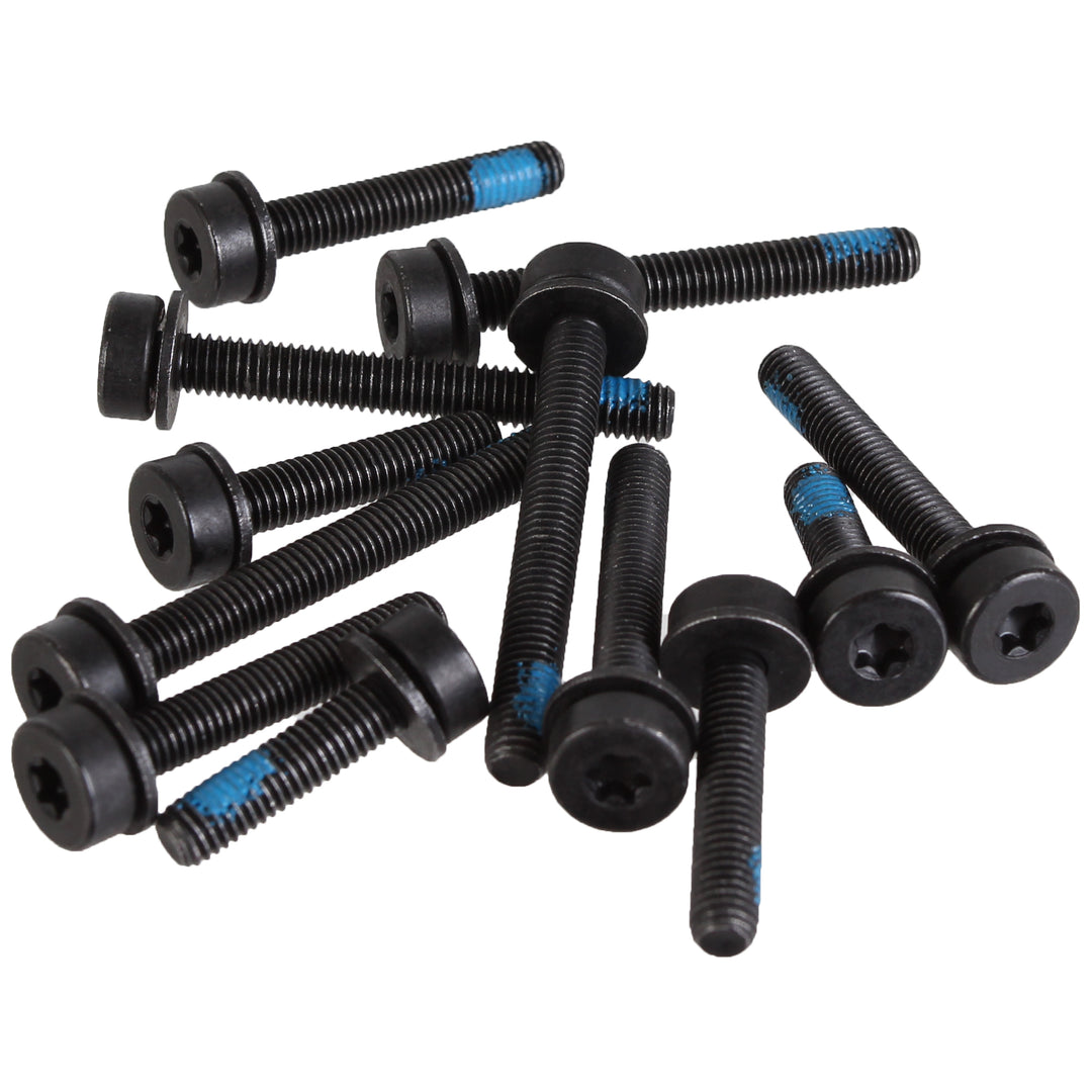 Disc Brake Adapters & Bolts Magura Magura T25 Flat Mount Screw Set Rear -12/Count Kit Dark Slate Gray