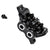 Disc Brake Calipers Magura Magura MT5/MT Trail Sport Disc Brake Caliper - Front Rear Post Mount 4-Piston BLK/Silver Dark Slate Gray