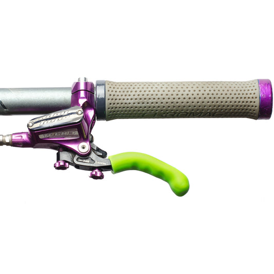 Grips Miles Wide Miles Wide Sticky Fingers Brake Lever Covers Green Gray