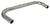 Nitto B264AA Mini-Bullhorn Bar (25.4) Silver
