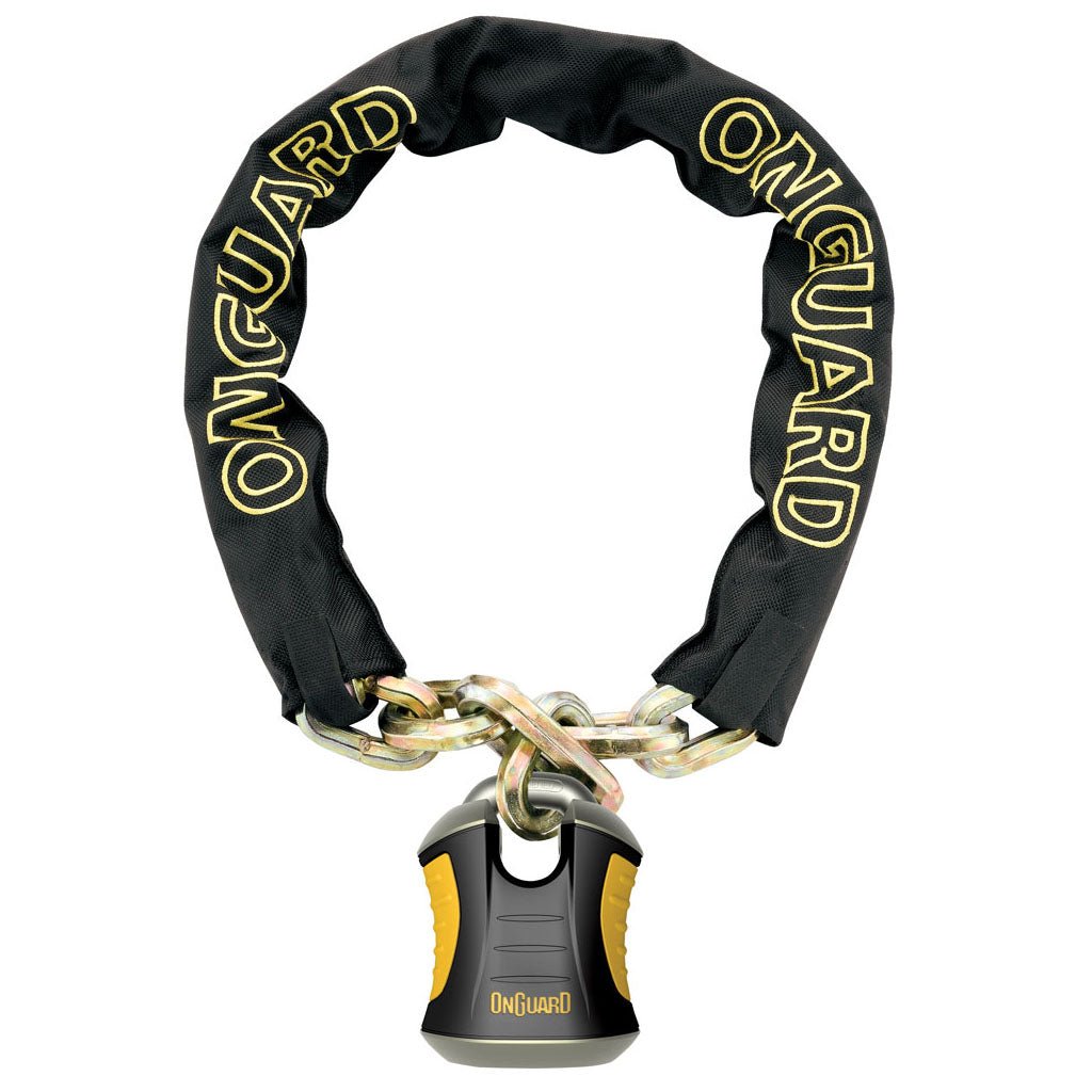 Locks OnGuard OnGuard Beast Chain w/ Padlock 1778mm x 12mm Pale Goldenrod