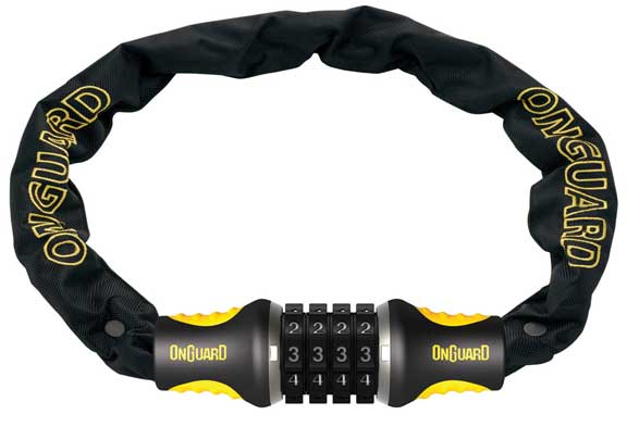 Locks OnGuard OnGuard Mastiff Chain Combo 1219mm x 6mm Black