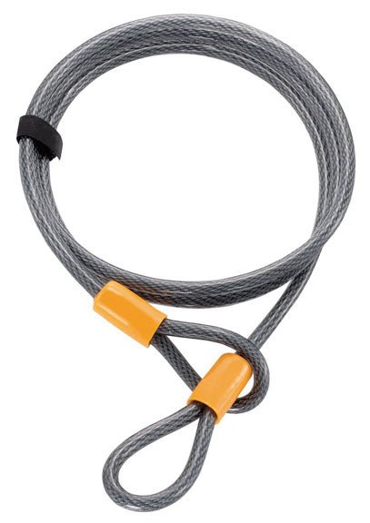 Cable Locks OnGuard OnGuard Akita Cable: 7 x 10mm Gray/Orange Dim Gray
