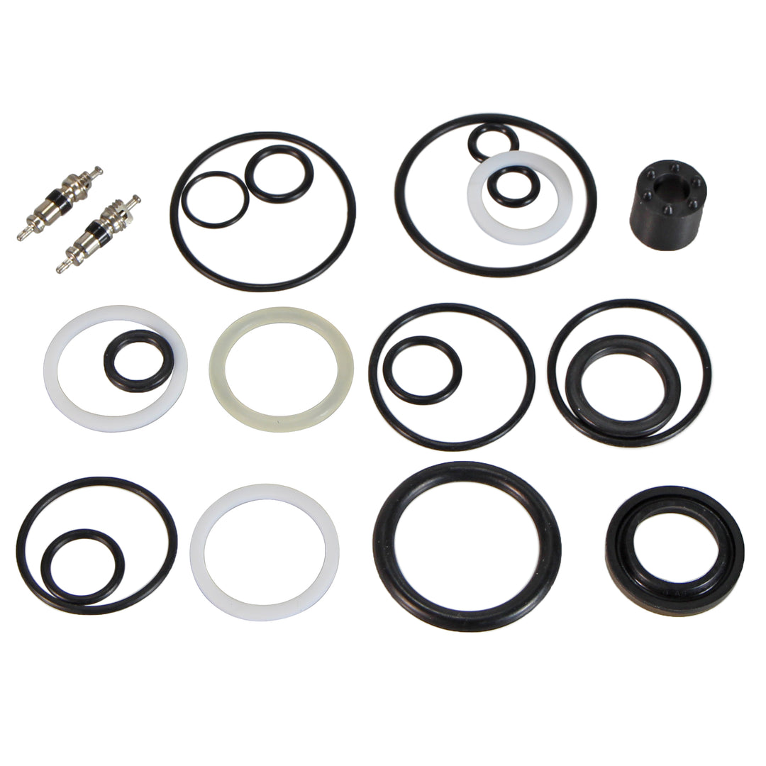 Fork Service Kits Ohlins Ohlins Air Spring 200hr Full Rebuild Kit RXF3436 38 DH38 Light Gray