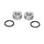 Rear Shock Spring Ohlins Ohlins Mounting Hardware Kit (16mm) 8x22/22.2mm Spherical Dark Gray