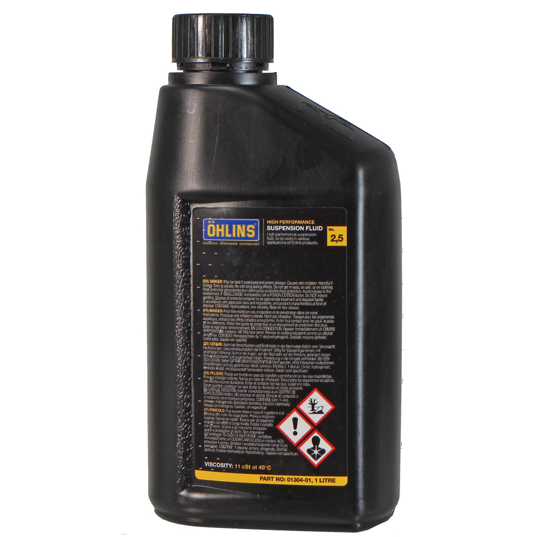 Shock Oil Ohlins Ohlins High Performance Shock Damper Fluid 1 Liter Dark Slate Gray