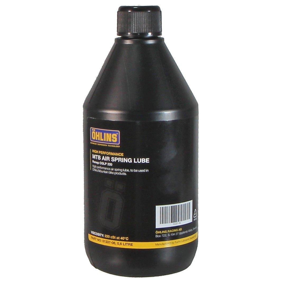 Shock Oil Ohlins Ohlins Fork/Shock Air Spring Fluid 0.6 Liter Dark Slate Gray