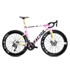 Factor ONE in Blush, Shimano Dura-Ace, studio photo
