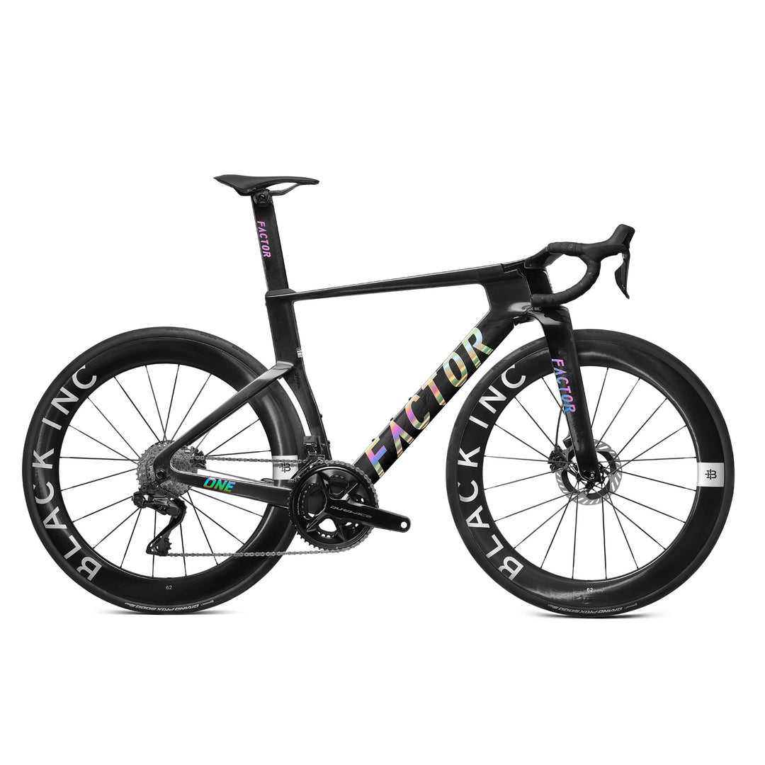 Factor ONE in Chrome, Shimano Dura-Ace, studio photo