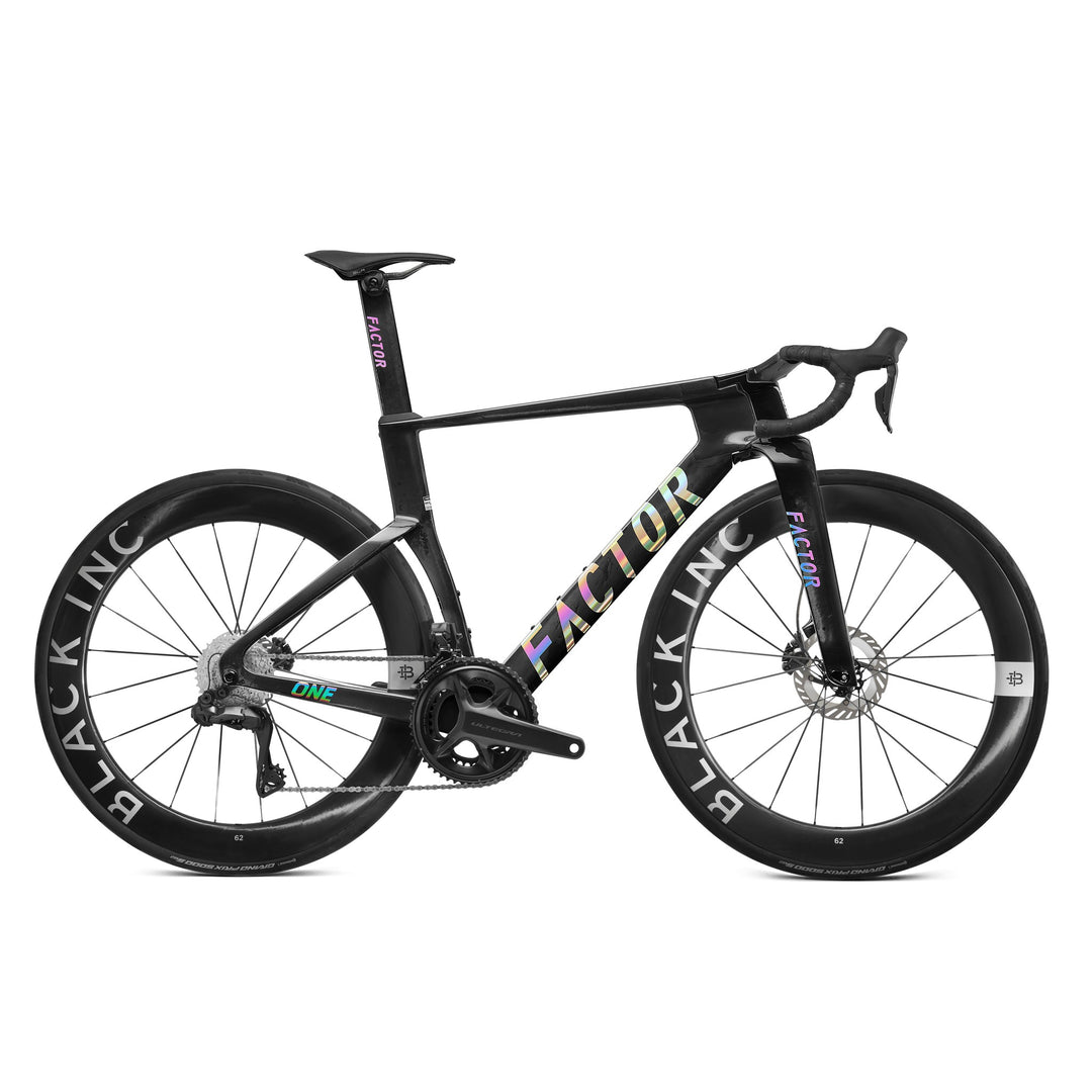 Factor ONE in Chrome, Shimano Ultegra, studio photo
