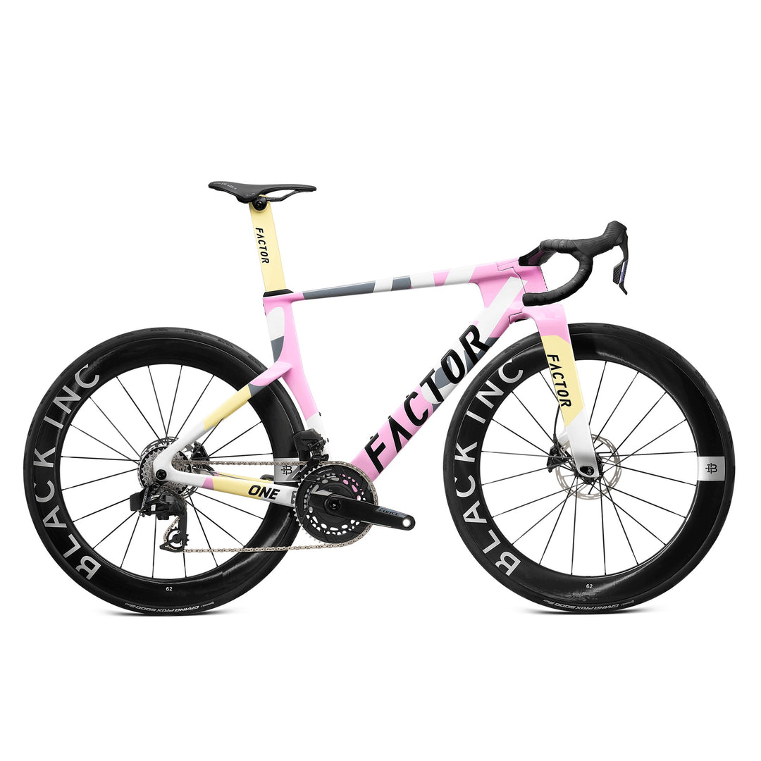 Factor ONE in Blush, SRAM Force, studio photo