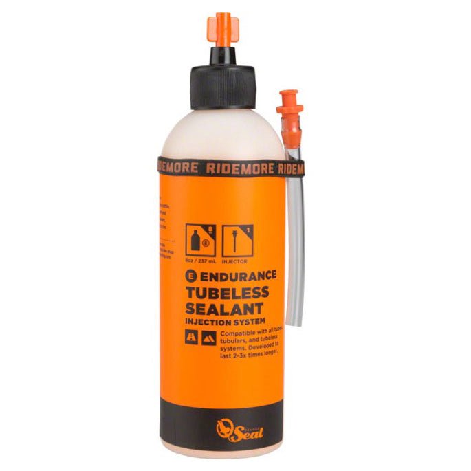 Tubeless Sealants Orange Seal Orange Seal Endurance Tubeless Tire Sealant with Twist Lock Applicator - 8oz Dark Slate Gray