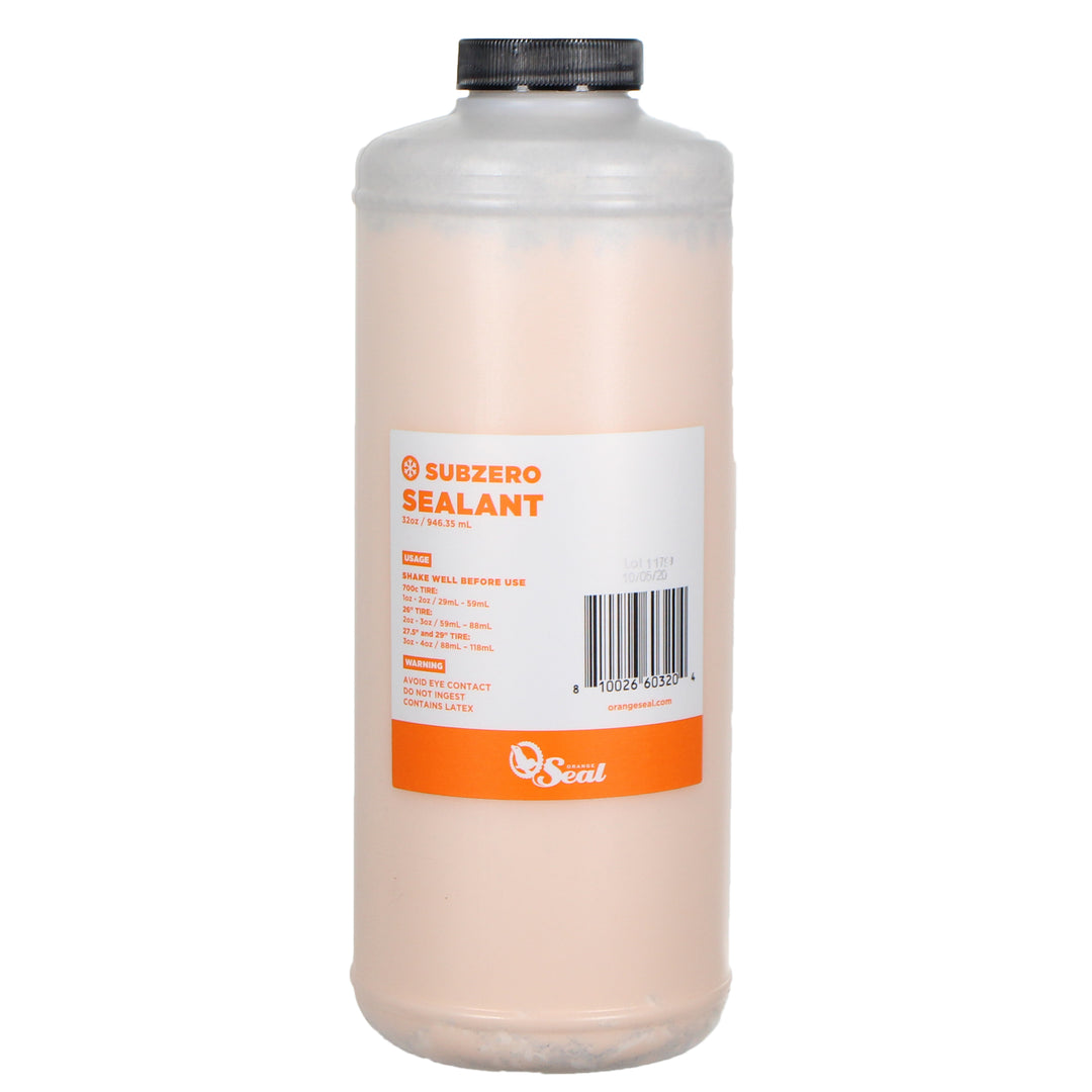 Tubeless Sealants Orange Seal Orange Seal Subzero Tubeless Tire Sealant Refill - 32oz Light Gray