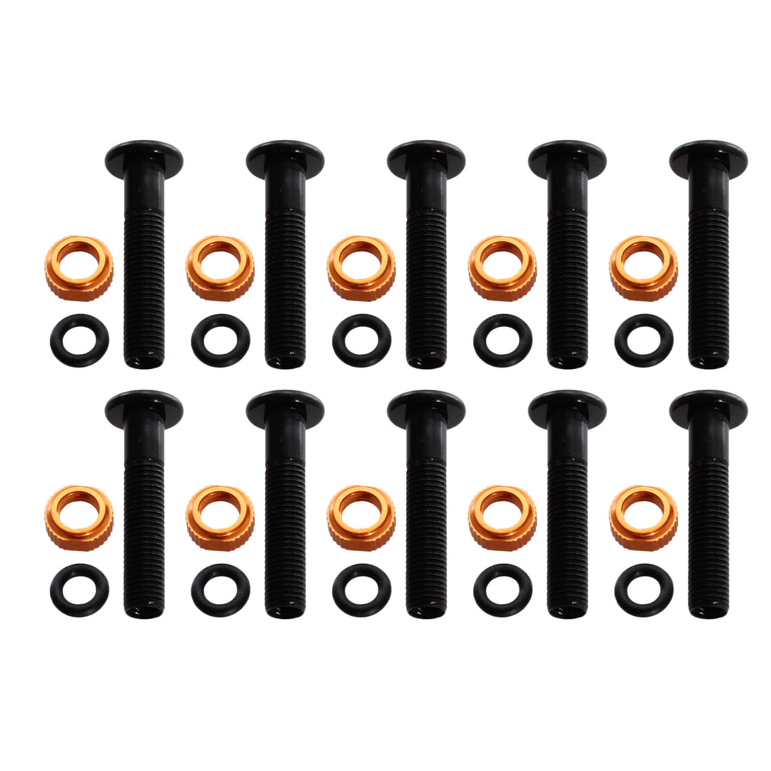 Tubeless Valves Orange Seal Orange Seal VersaValve 32mm Blank Stems - Bag/10 Tan