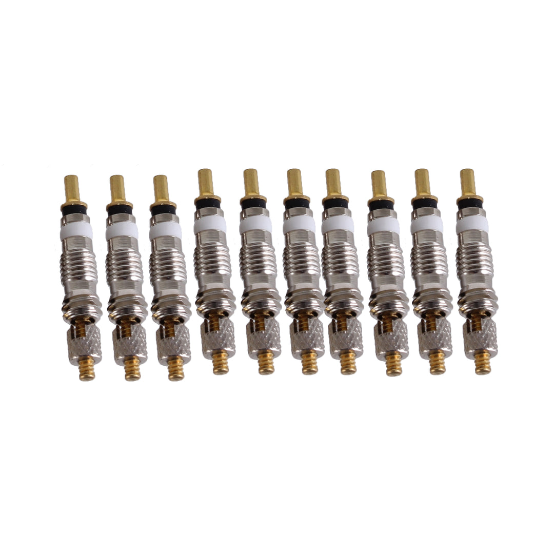 Tubeless Valves Orange Seal Orange Seal VersaValve Valve Cores - Bag/10 Dim Gray