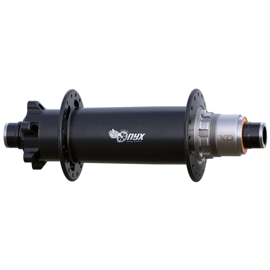 FatBike Hubs Onyx Racing Products Onyx Racing Fat Bike R TA Hub 12x197mm XD 32h - Matte Black Dark Slate Gray