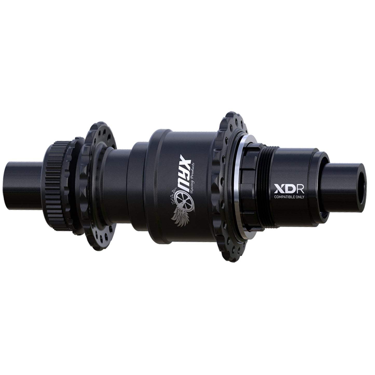 Hubs Onyx Racing Products Onyx Racing Vesper R TA Hub CL 12x142mm XD 24h - Matte Black Dark Slate Gray