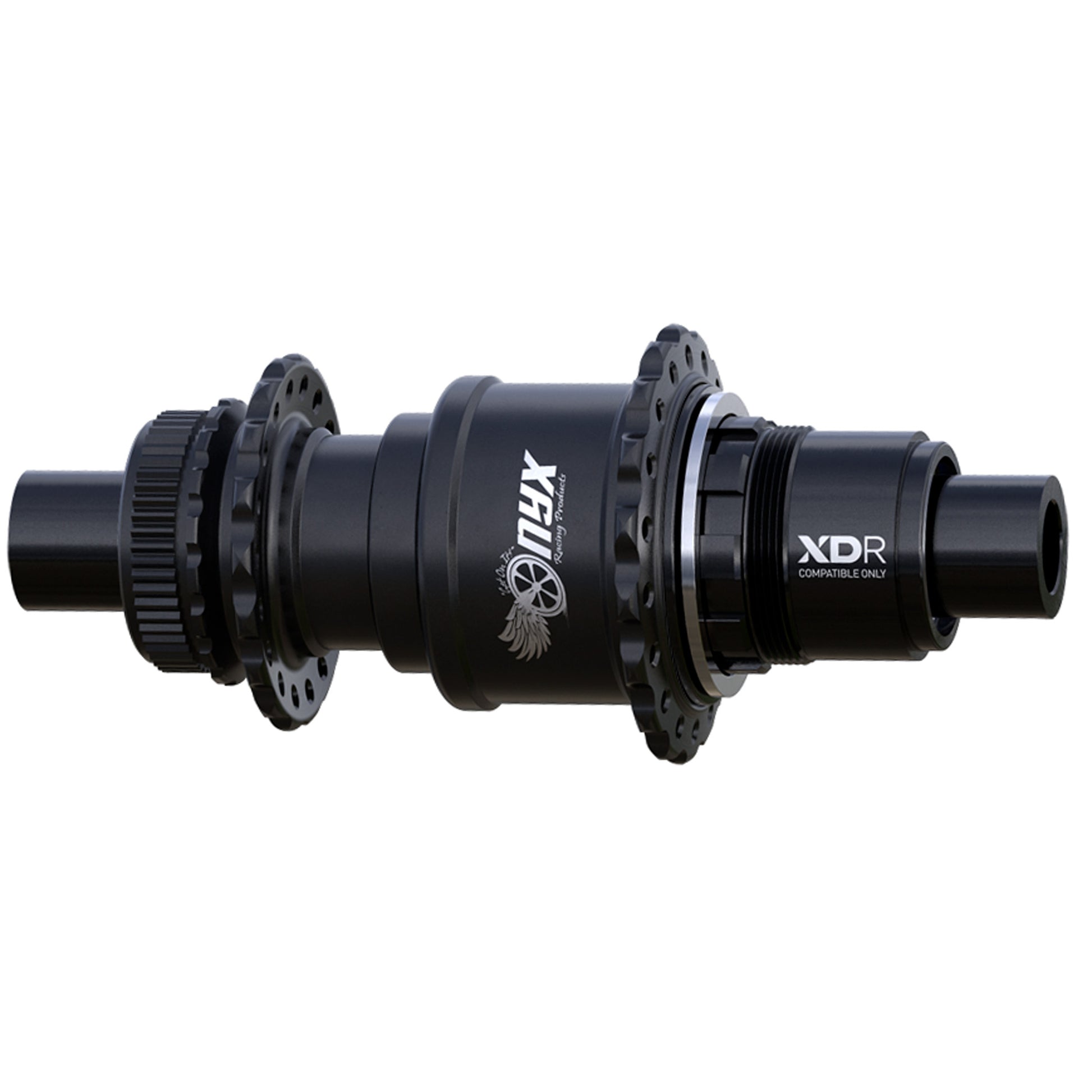 Hubs Onyx Racing Products Onyx Racing Vesper R TA Hub CL 12x142mm XD 24h - Matte Black Dark Slate Gray