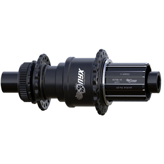 Hubs Onyx Racing Products Onyx Racing Vesper R TA Hub CL 12x142mm HG 28h - Matte Black Dark Slate Gray