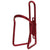 Water Bottle Cages Planet Bike Planet Bike Alloy 6.2mm Water Bottle Cage - Aluminum Red Anodized Saddle Brown