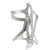 Water Bottle Cages Planet Bike Planet Bike Sideload Water Bottle Cage - Silver Gray