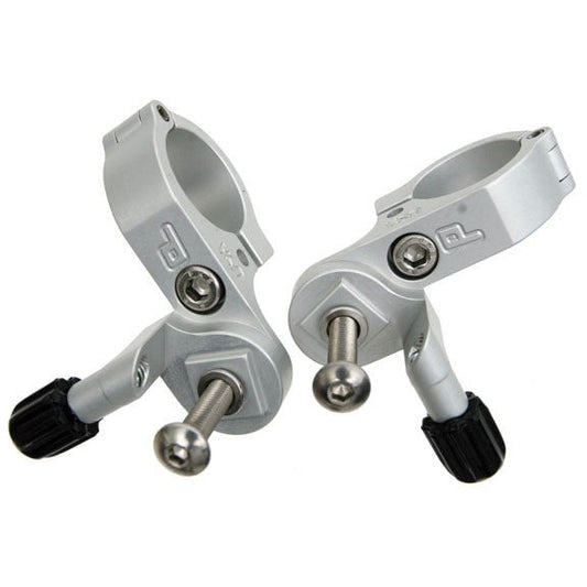Thumb Shifter Conversion Kit Paul Components Paul Component Engineering Thumbies Shifter Mounts Shimano 22.2mm Silver Dark Gray