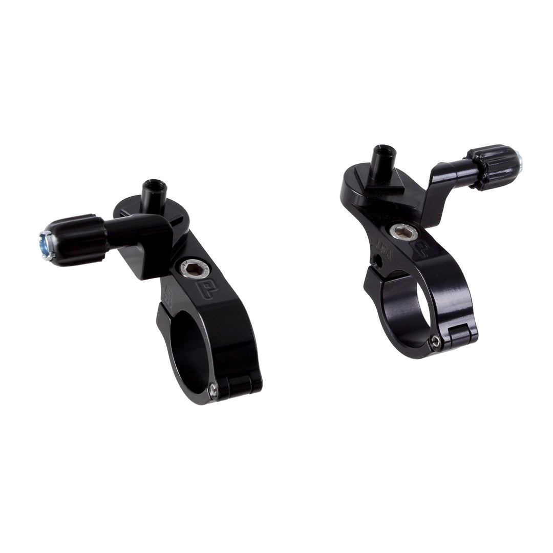 Shifter Service Parts Paul Components Paul Components Microshift Thumbies Shifter Mounts 31.8mm Black Pair Black