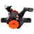 Disc Brake Calipers Paul Components Paul Component Engineering Klamper Disc Caliper Short Pull BLK Orange Adjusters Salmon