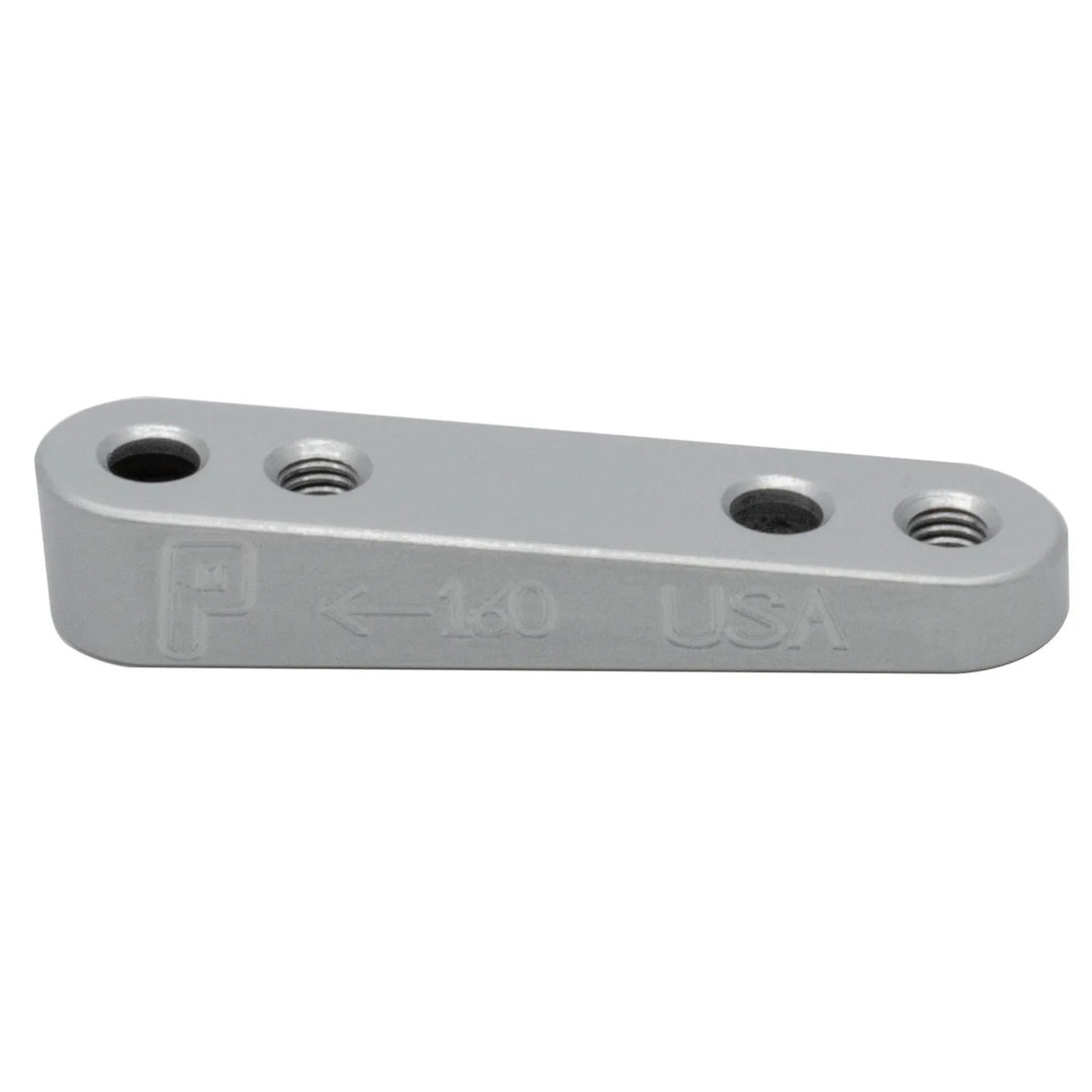 Disc Brake Adapters & Bolts Paul Components Paul Components Flat Mount Bracket Rear 160mm w/ Bolts Silver Dark Gray