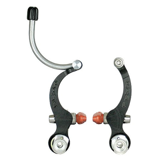 Linear Pull Brakes Paul Components Paul Component Engineering Mini Moto Brake Black Light Gray