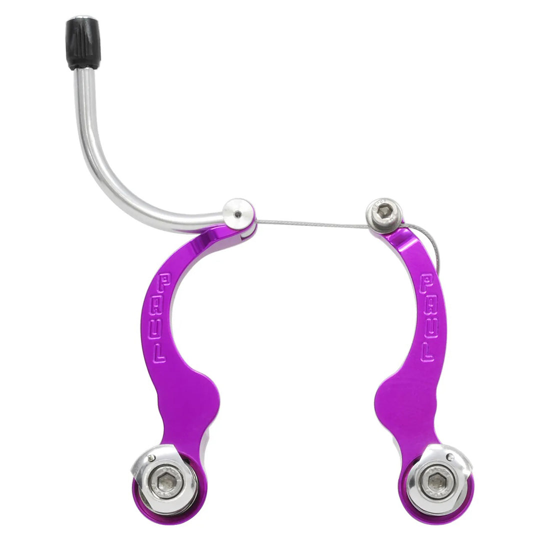 Linear Pull Brakes Paul Components Paul Components MiniMoto Mini-V Brake Purple Light Gray