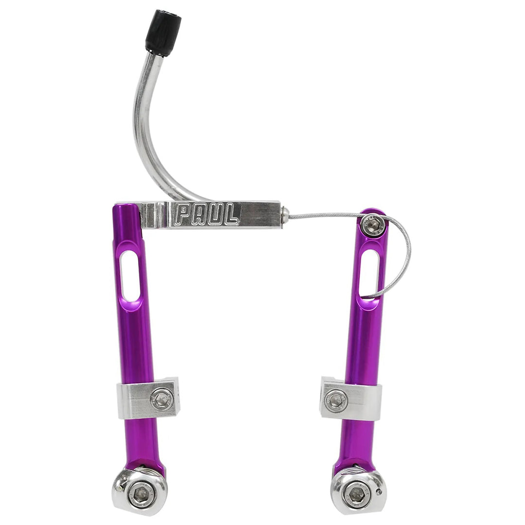 Linear Pull Brakes Paul Components Paul Components MotoLite Linear Brake Purple Gray