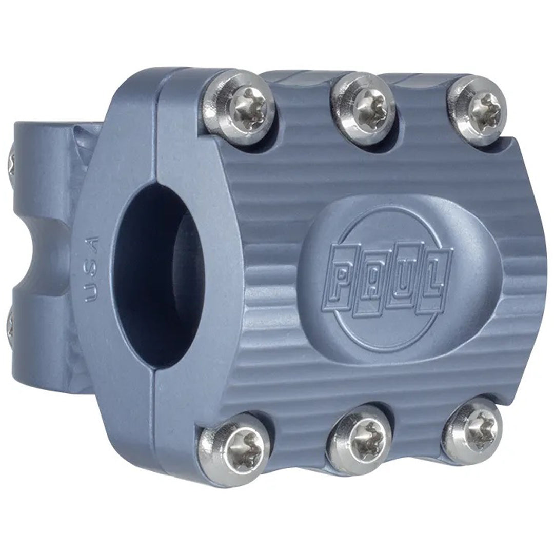 Stems Paul Components Paul Components Boxcar Stem (22.2) 0d x 35mm Pewter Light Slate Gray