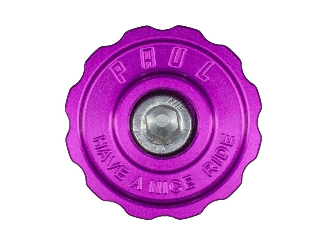 Headset Accessories Paul Components Paul Components Aluminum Top Cap Purple Dark Orchid
