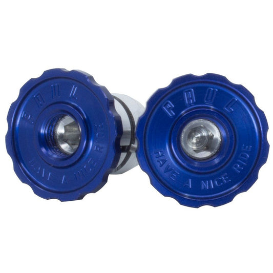 Bars Ends & Plugs Paul Components Paul Components Aluminum Bar End Plug Blue Midnight Blue