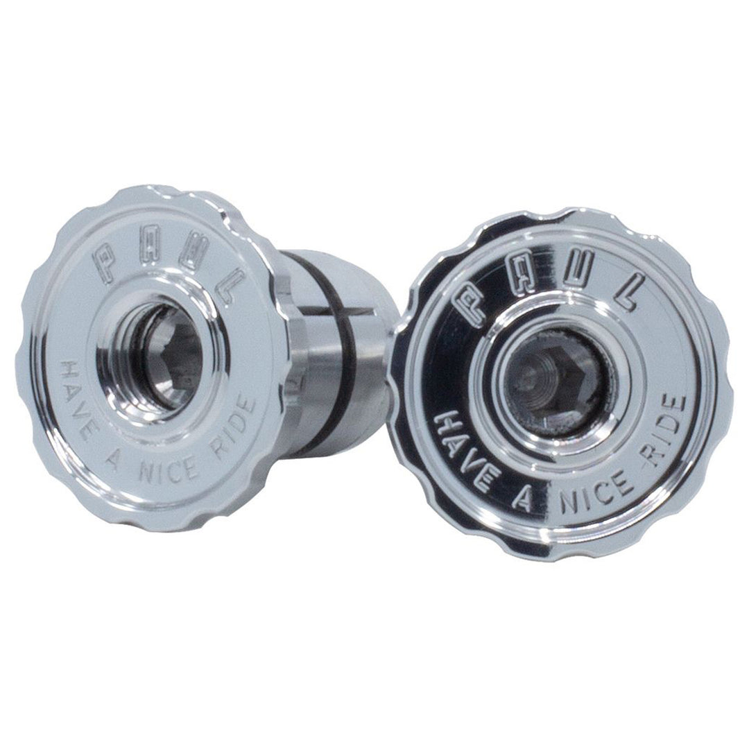 Bars Ends & Plugs Paul Components Paul Components Aluminum Bar End Plug Polished Gray