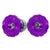 Bars Ends & Plugs Paul Components Paul Components Aluminum Bar End Plug Purple Dark Magenta