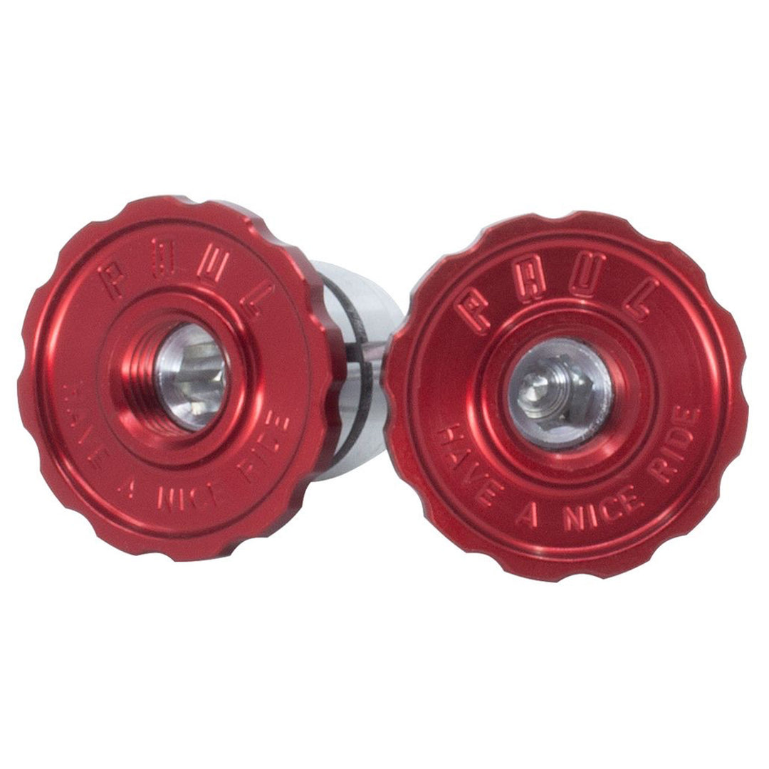 Bars Ends & Plugs Paul Components Paul Components Aluminum Bar End Plug Red Brown
