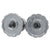 Bars Ends & Plugs Paul Components Paul Components Aluminum Bar End Plug Silver Light Slate Gray