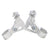 Brake/Shift Lever - Drop Bar Paul Components Paul Components Canti Levers Short Reach Silver Pair Light Gray