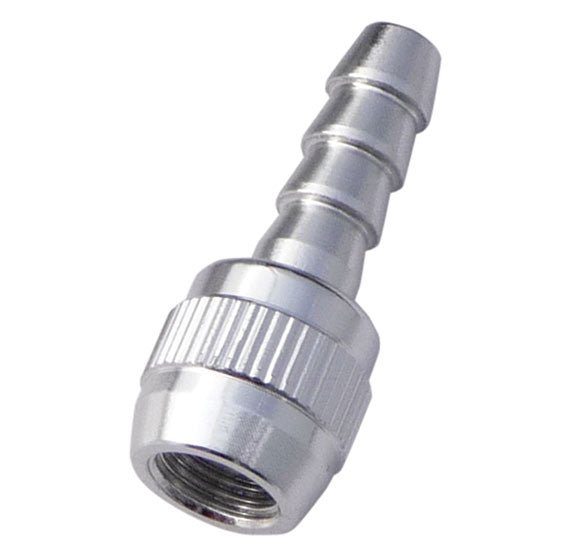 Pump Parts Prestacycle Prestacycle Prestaflator 1/4" Schrader Hose Barb Dark Gray