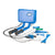 Repair Stands Park Tool Park Tool THS-1.2 Trailhead Workstation Steel Blue