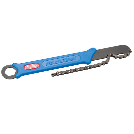Cassette Tools Park Tool Park SR-18.2 Sprocket Remover/Chain Whip Steel Blue