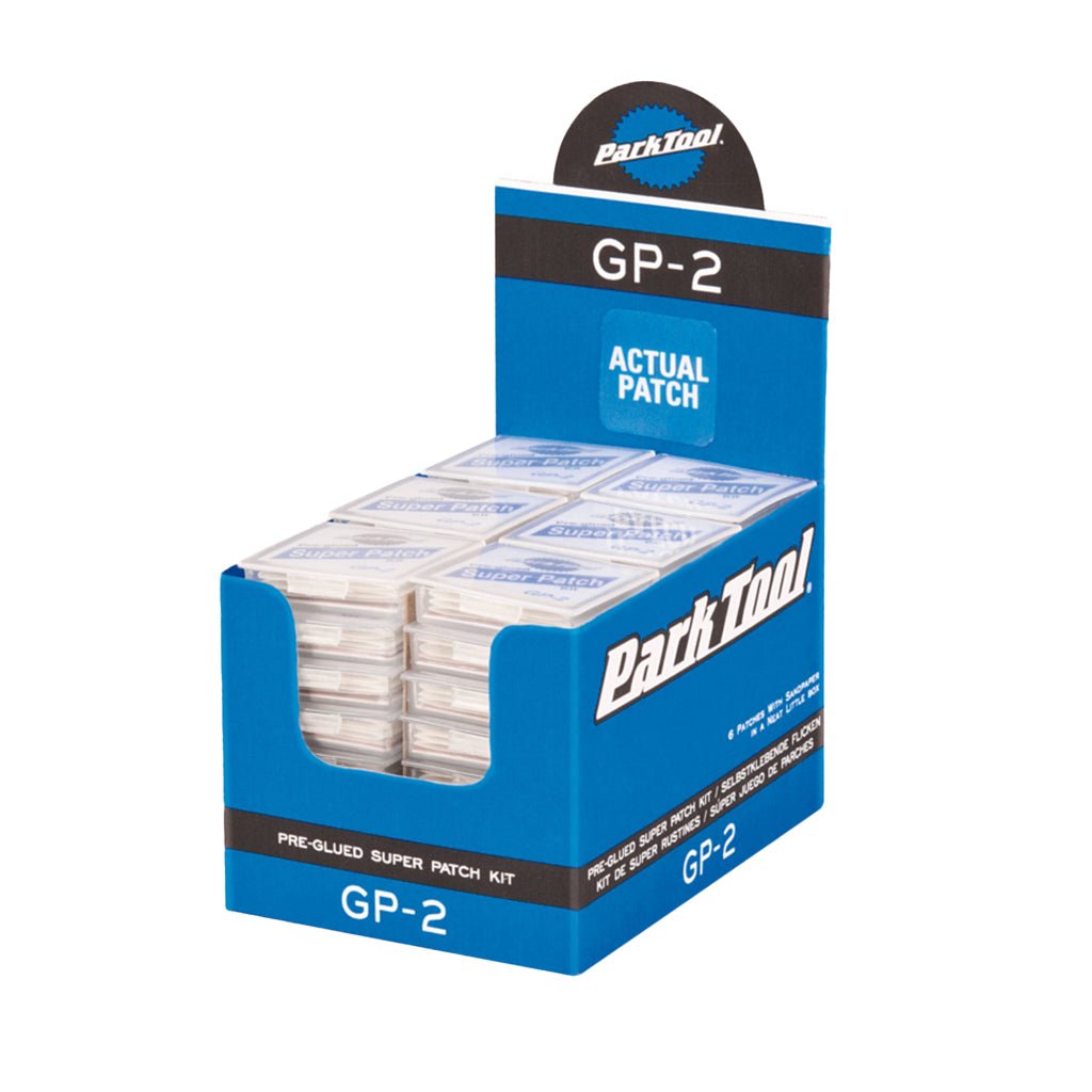 Patch Park Tool Park Tool Glueless Patch Kit: Display Box with 48 Individual Kits Dark Cyan