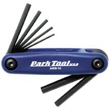 Hex Wrench Park Tool Park Tool AWS-10 Metric Folding Hex Wrench Set Dark Slate Blue