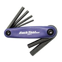 Hex Wrench Park Tool Park Tool AWS-11 Metric Folding Hex Wrench Set Dim Gray