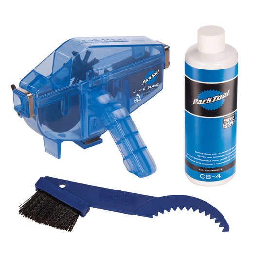 Cleaning Tools Park Tool Park Tool CG-2.4 Chain and Drivetrain Cleaning Kit Steel Blue