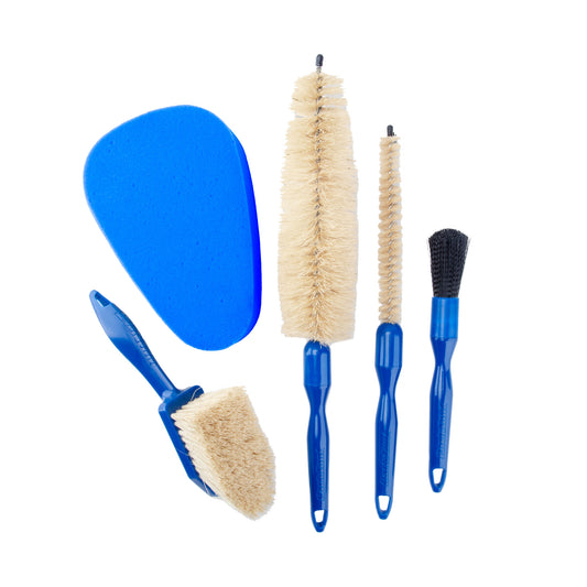 Cleaning Tools Park Tool Park Tool BCB-5 Professional Bike Cleaning Brush Set Dodger Blue