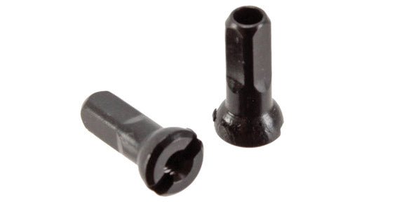 Spoke Nipples Sapim Sapim Alloy Polyax Nipple 14g/12mm Black 100/Count Dim Gray