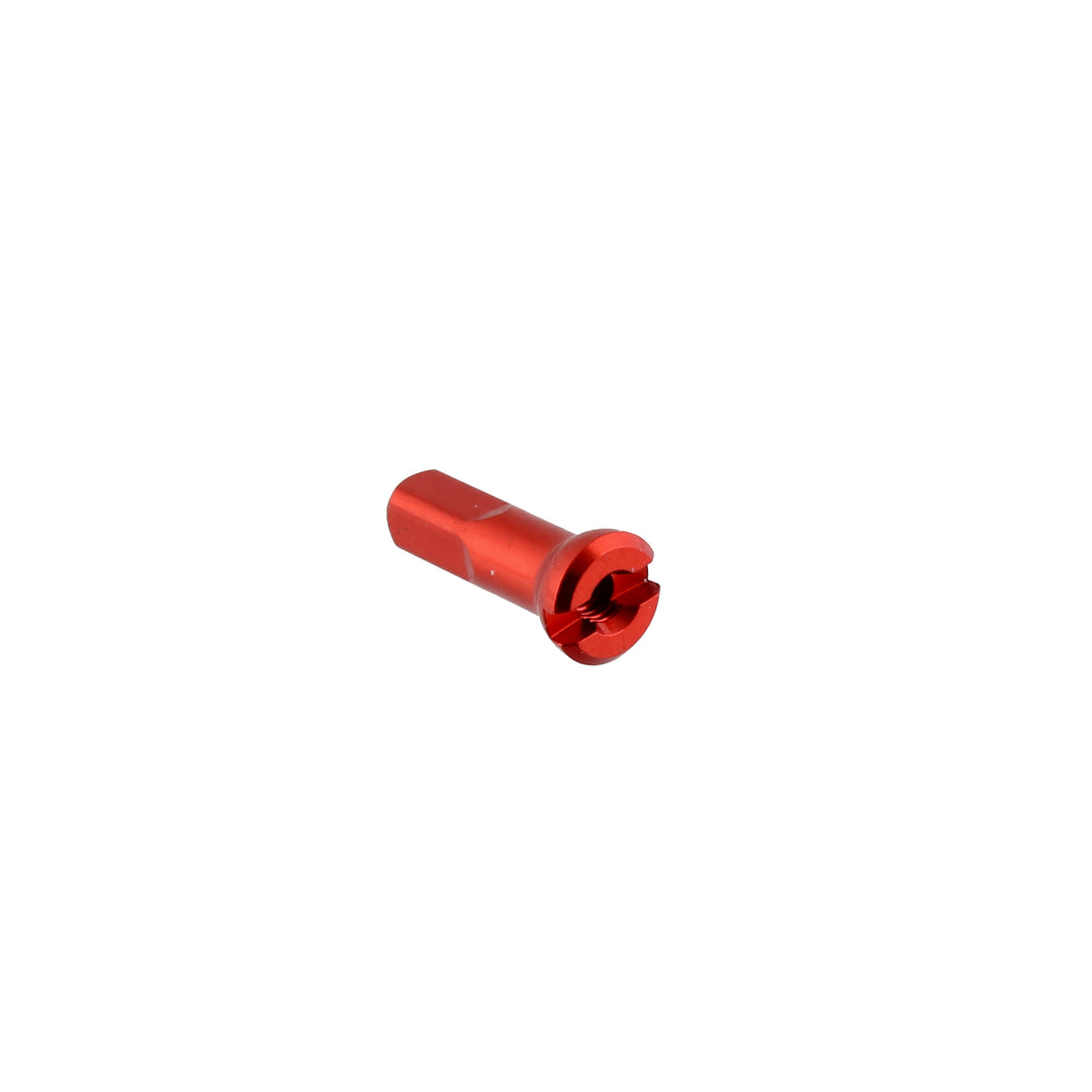 Spoke Nipples Sapim Sapim Alloy Polyax Nipple 14g/14mm Red 100/Count Firebrick